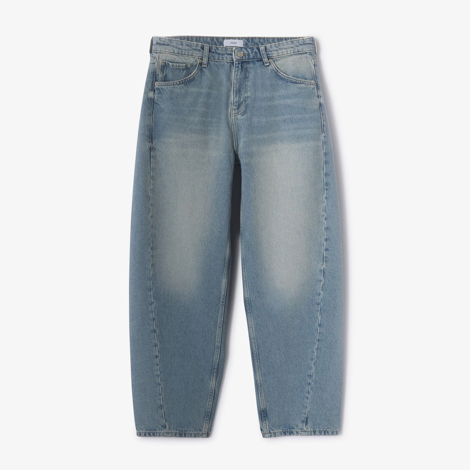 Jean skateur coutures tournantes