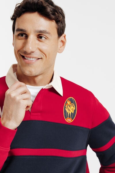 Polo manches longues licence France Rugby