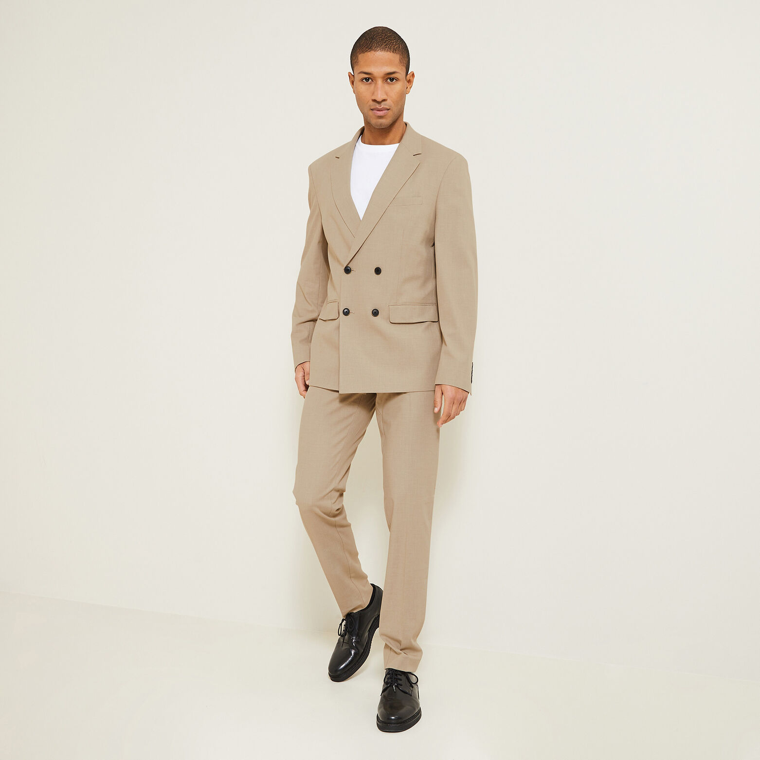 Veste regular crois&eacute;e