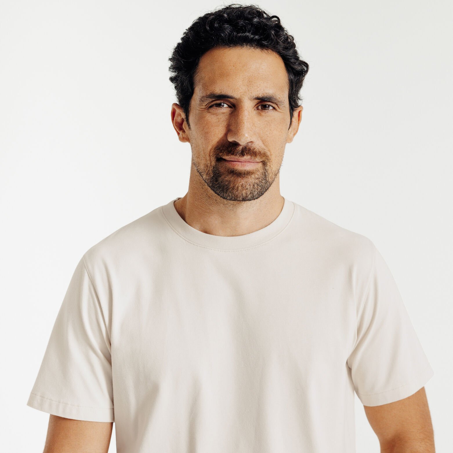 Tee shirt mati&egrave;re douce col rond