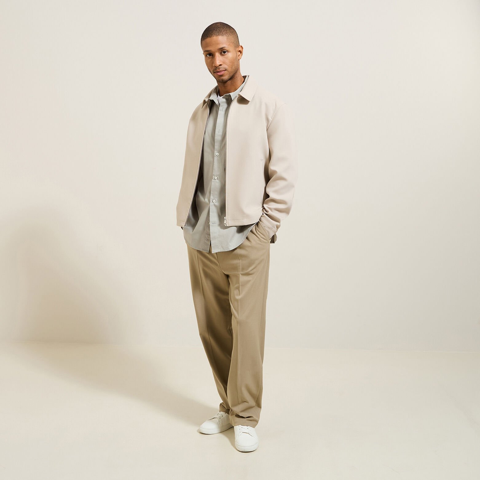 Chemise en coton twill