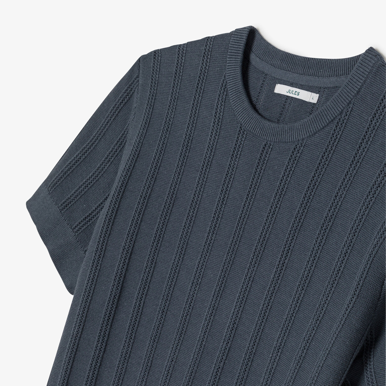 Tee shirt en maille jeux de points