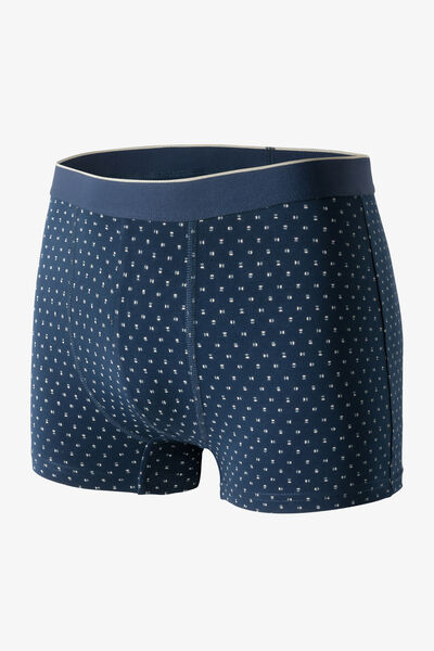 Boxer en coton &agrave; pois