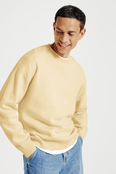 Pull col rond relax tricotage jacquard