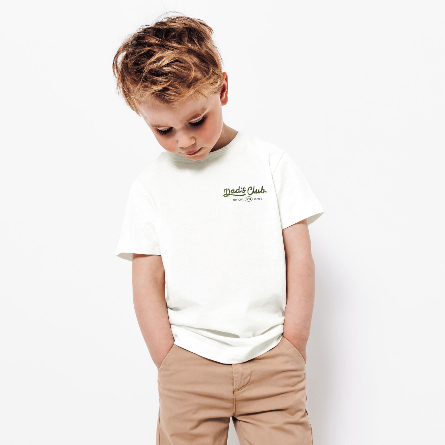 Tee shirt enfan brod&eacute; en coton