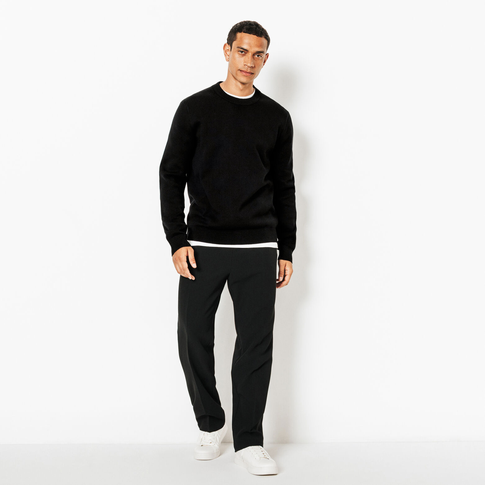 "Le Parfait by JULES" trui met ronde hals