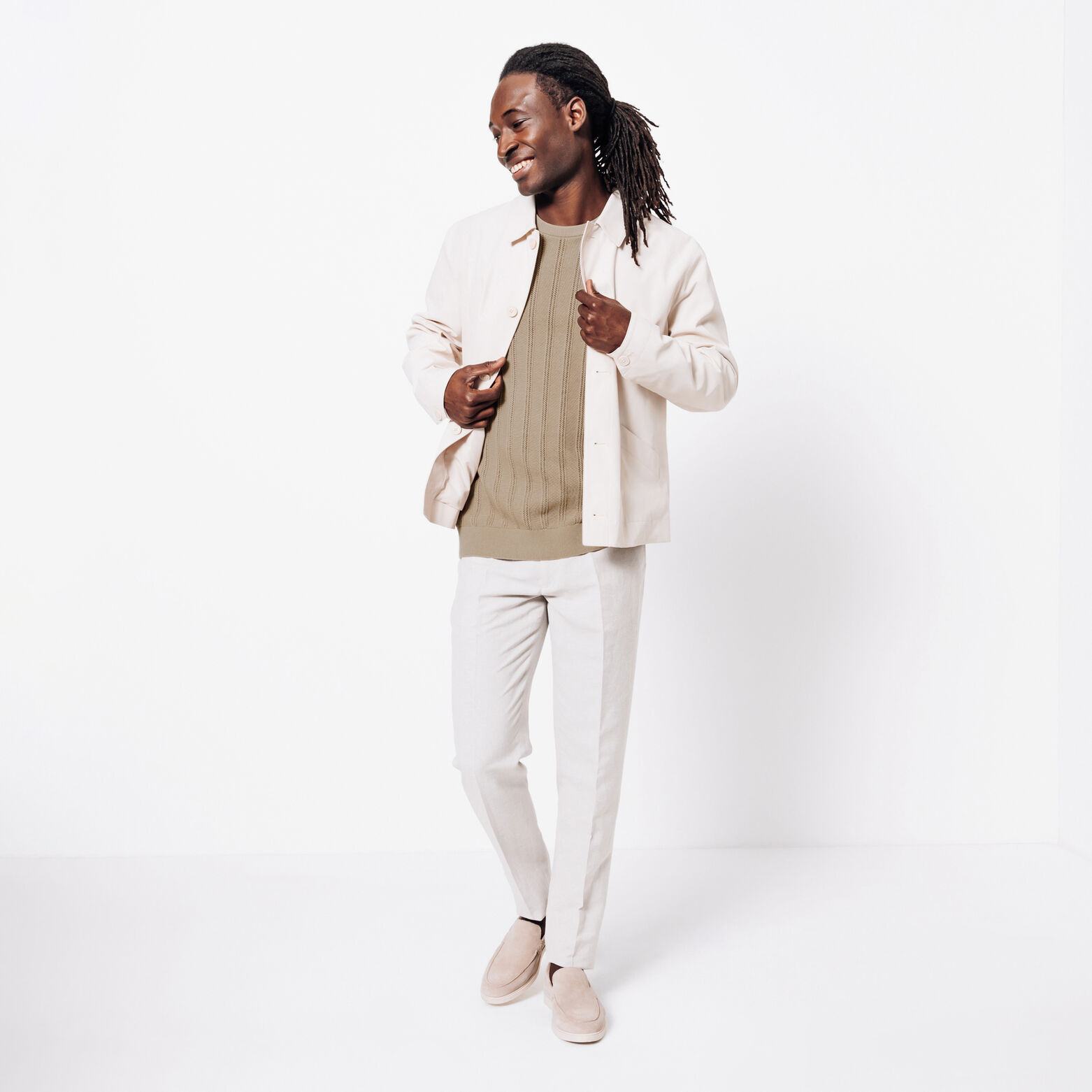 Tee shirt en maille jeux de points