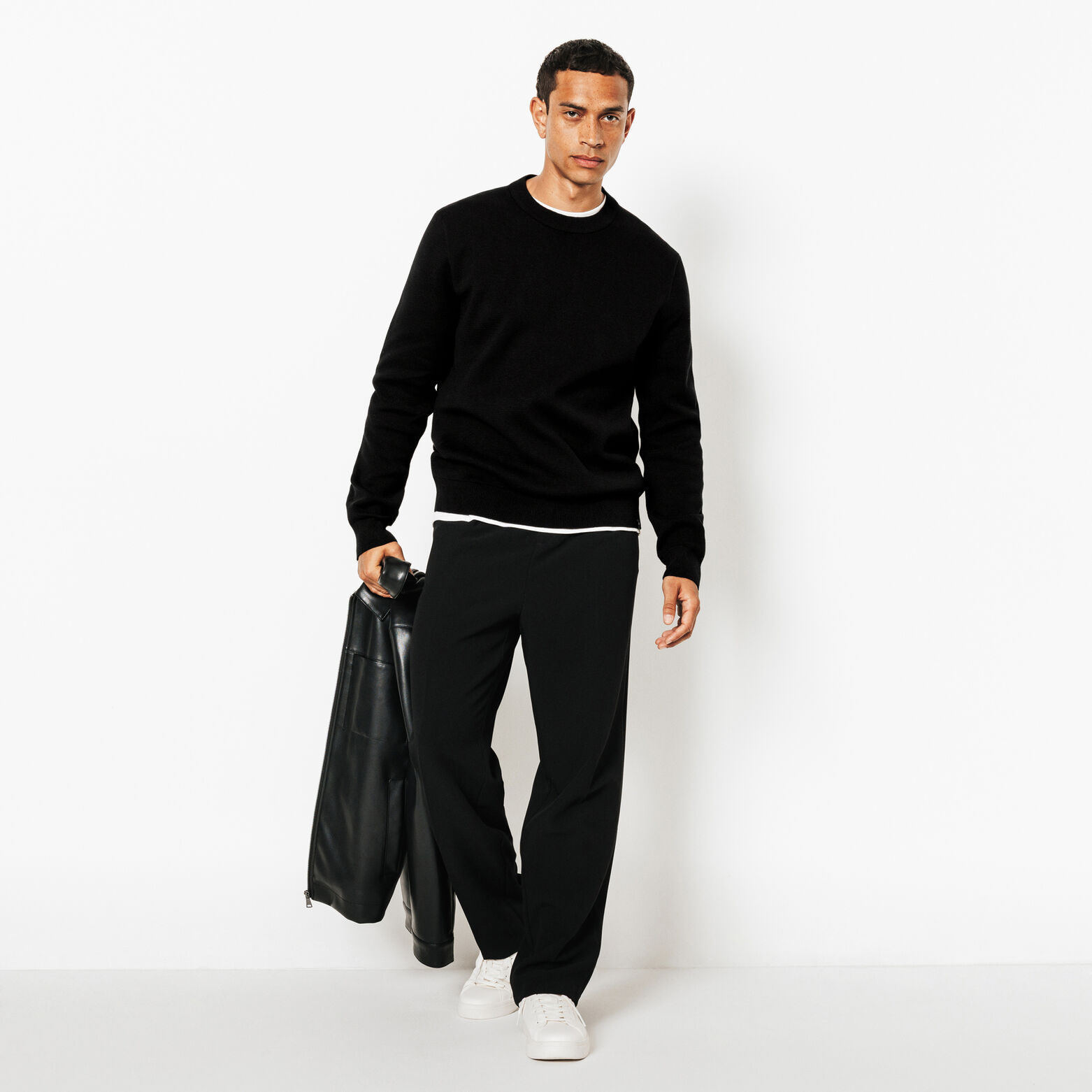 "Le Parfait by JULES" trui met ronde hals