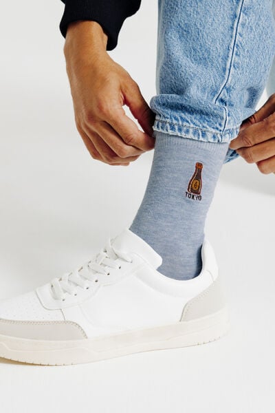 Chaussettes hautes fantaisies