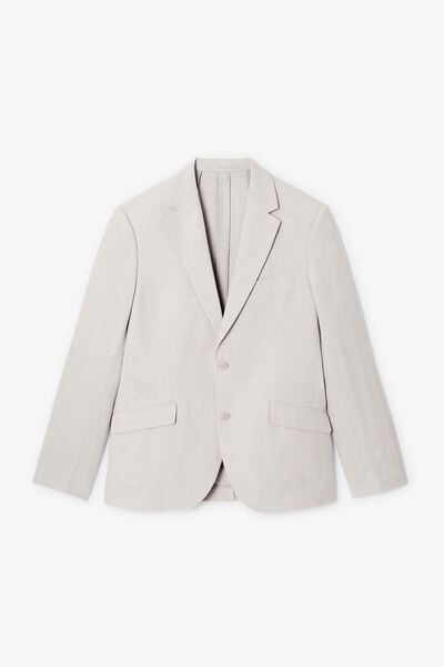 Veste de costume contenant du lin