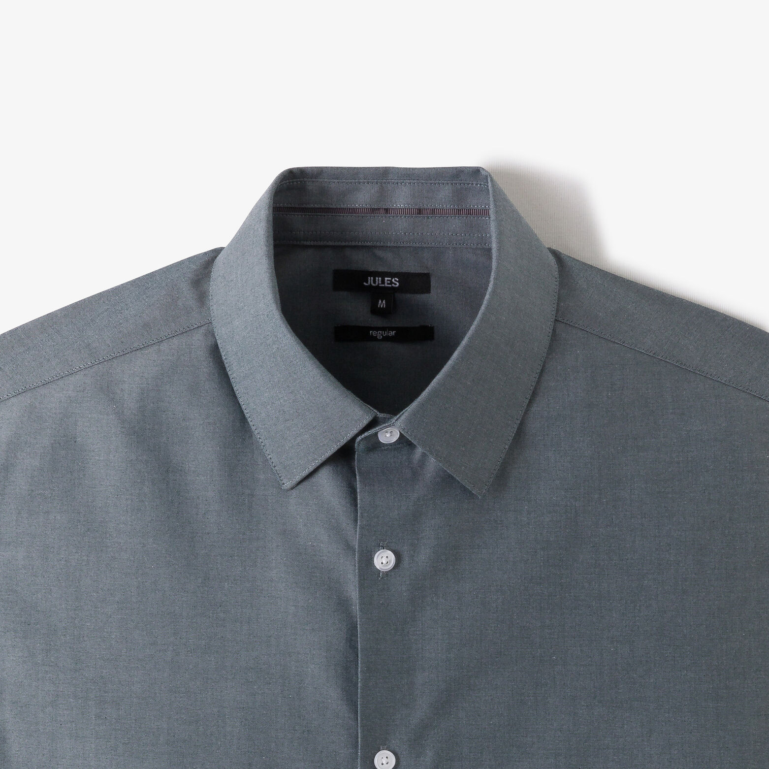 Chemise sans repassage en coton regular