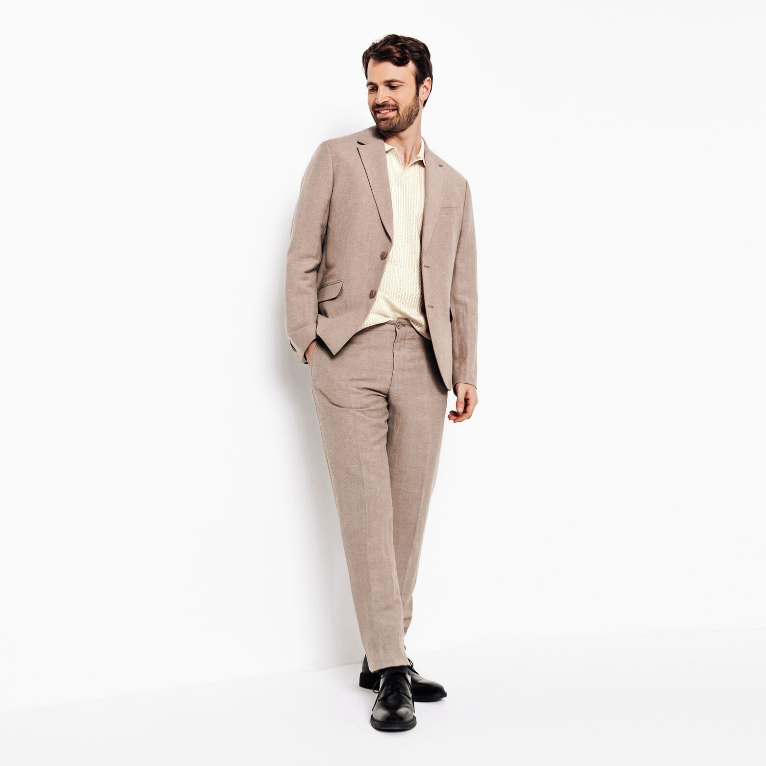 Polo manches courtes rayures verticales