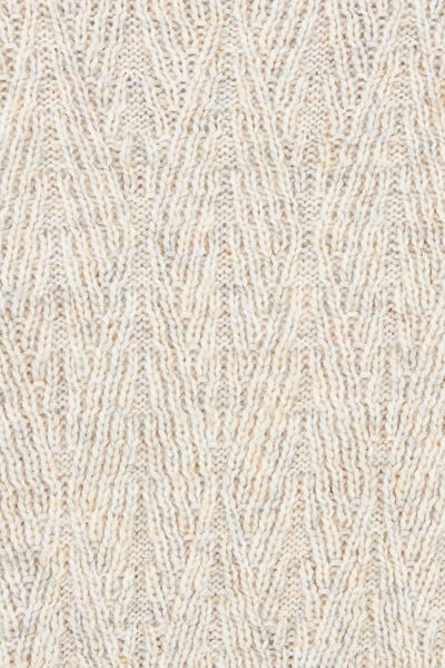 Kabeltrui met ronde hals