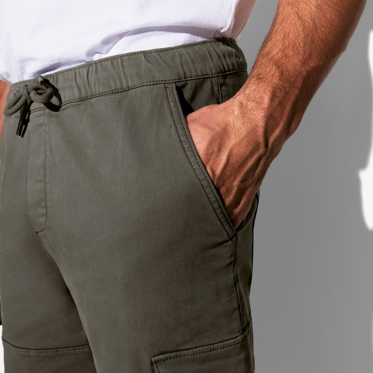 Cargo jogging rechte pijpuiteinden