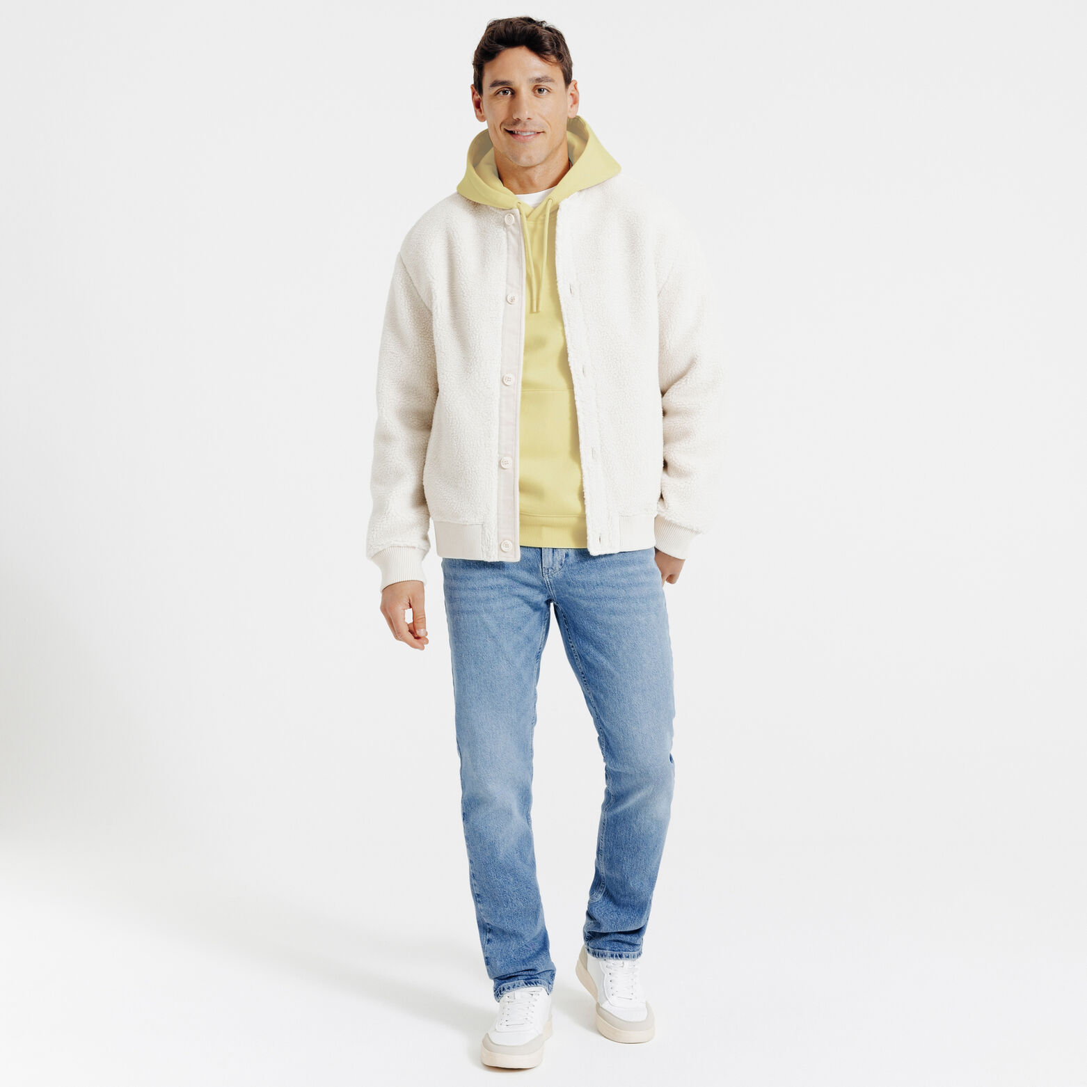 Sweat &agrave; capuche uni