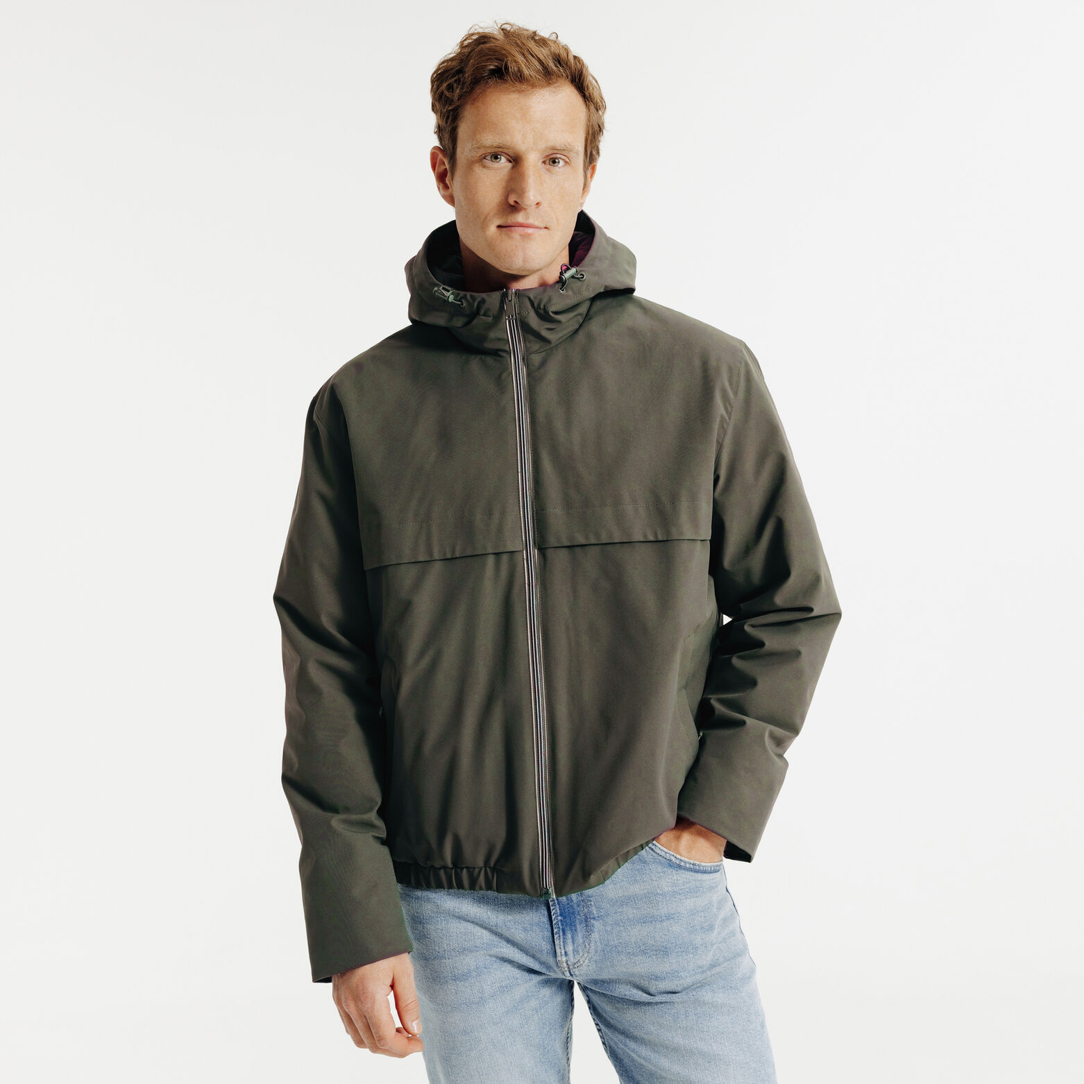 Blouson &agrave; capuche