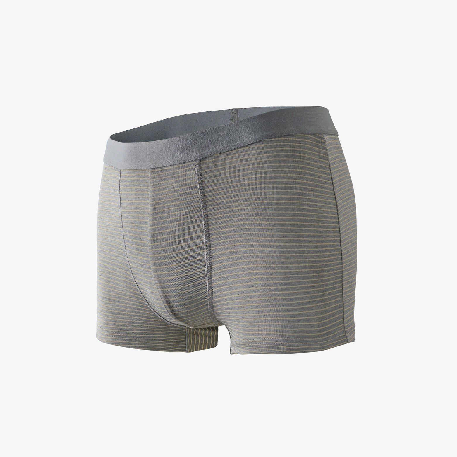 Boxer ray&eacute; en coton