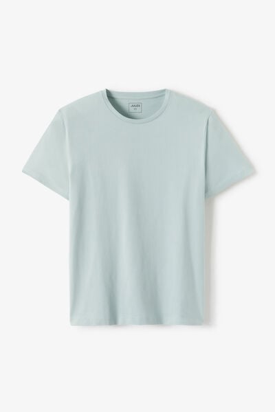 Tee shirt en coton col rond basique