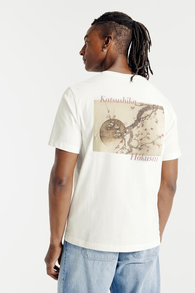 Tee shirt imprim&eacute; licence Hokusai