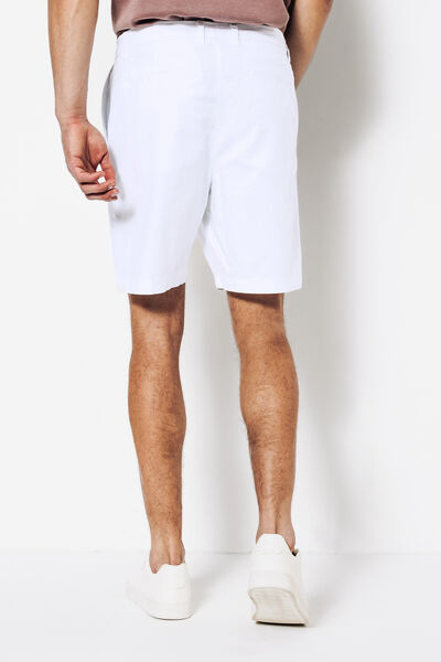 Bermuda en coton lin