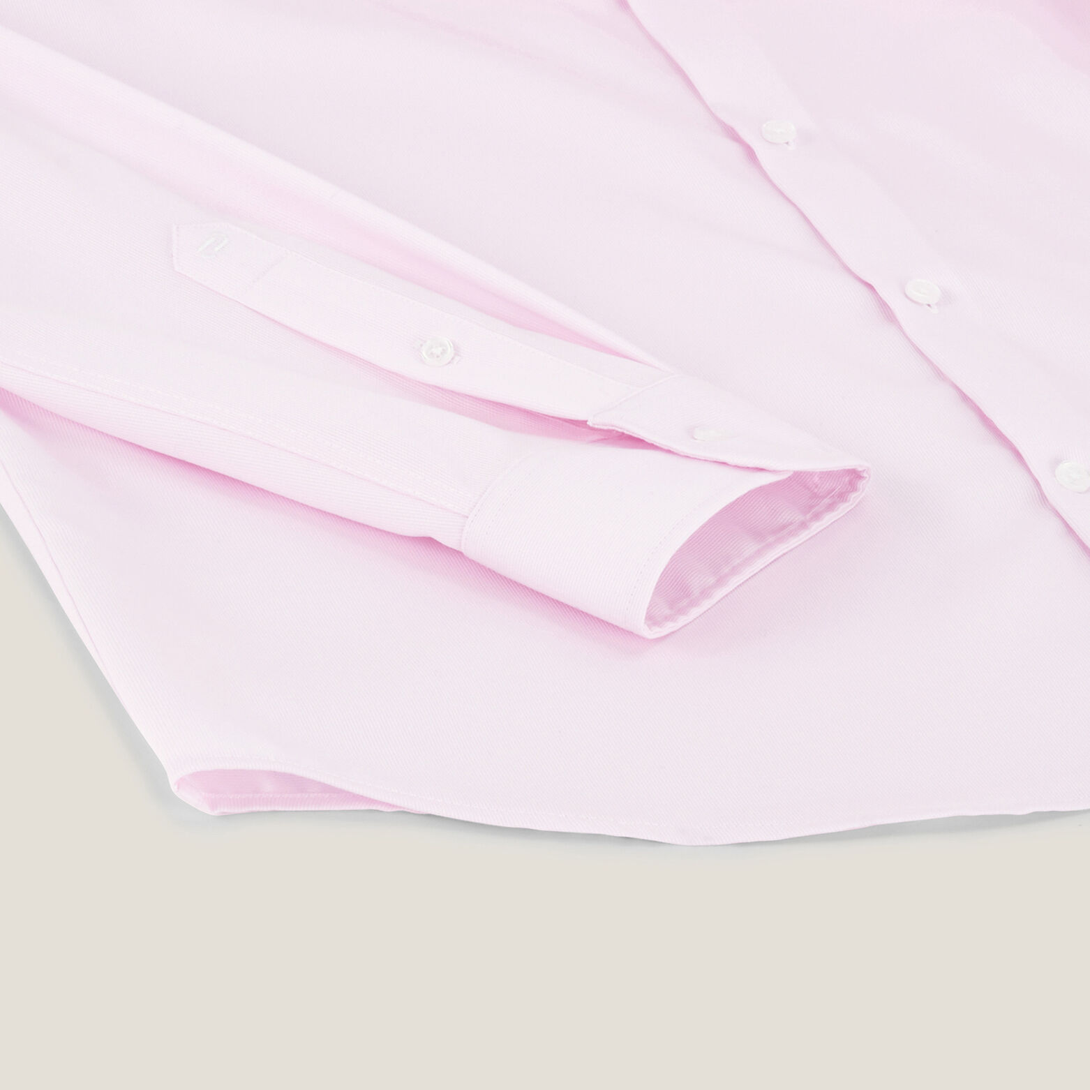 Chemise sans repassage en coton