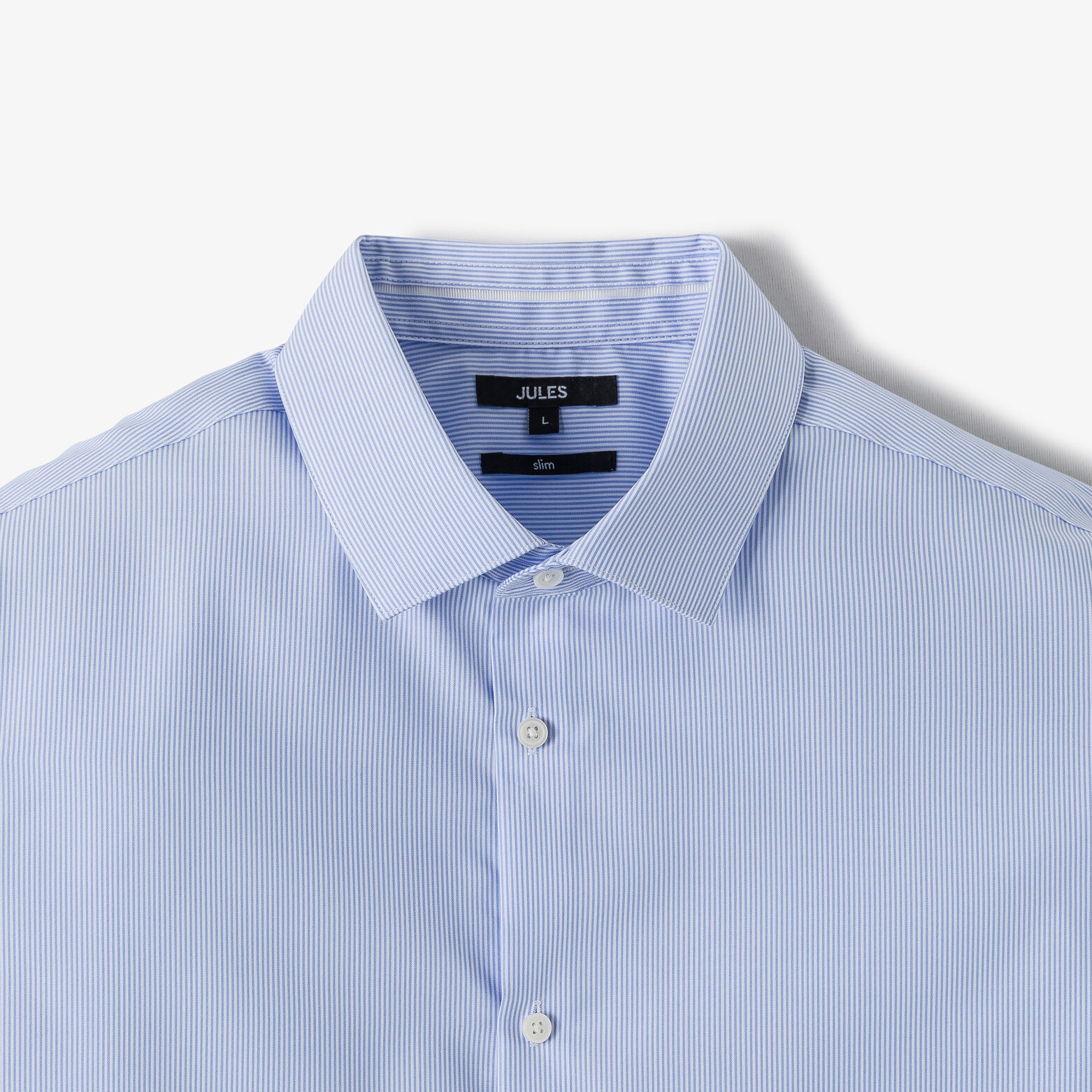 Chemise sans repassage ray&eacute;e slim