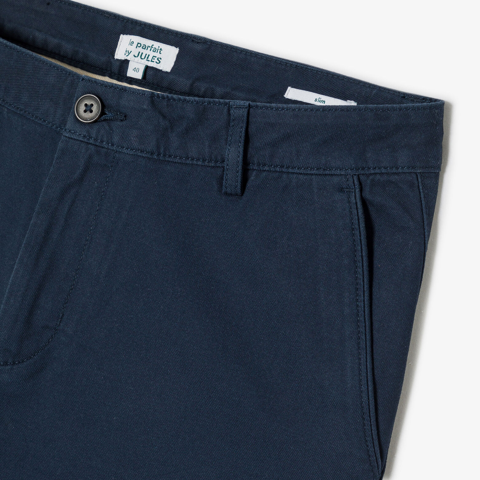 "Le Parfait by JULES" slim fit chino