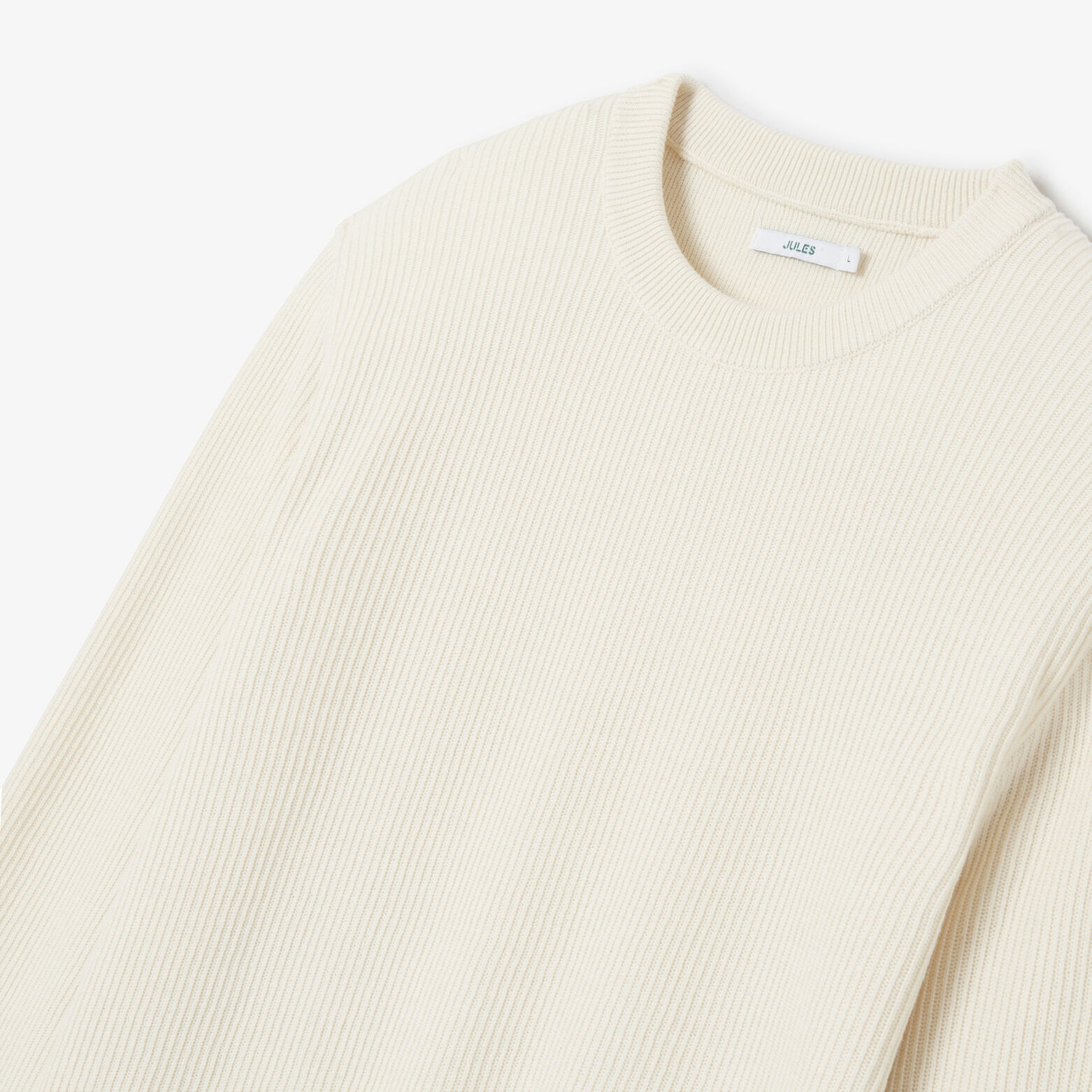 Pull col rond c&ocirc;te fantaisie