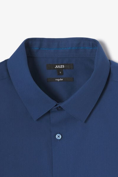 Chemise sans repassage en coton regular