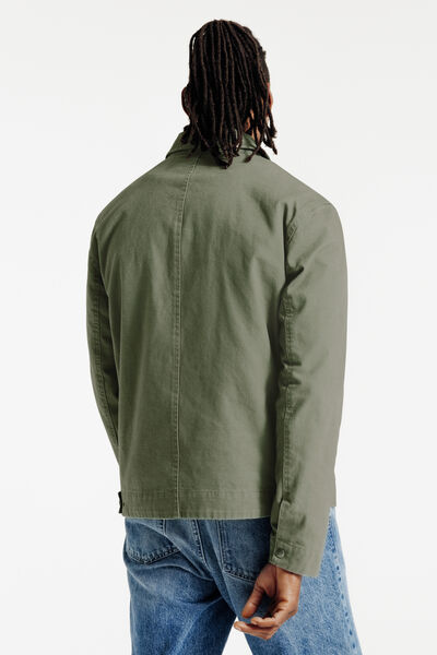 Blouson mi-saison col chemise