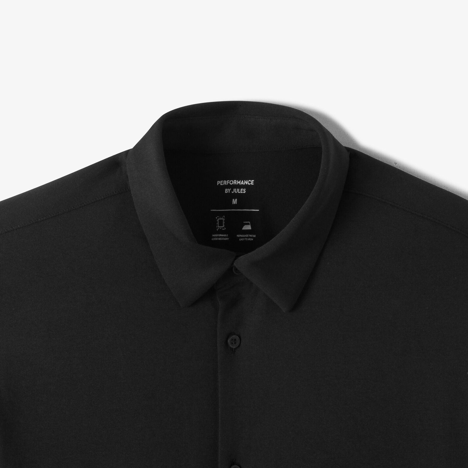 Regular fit hemd in katoenstof