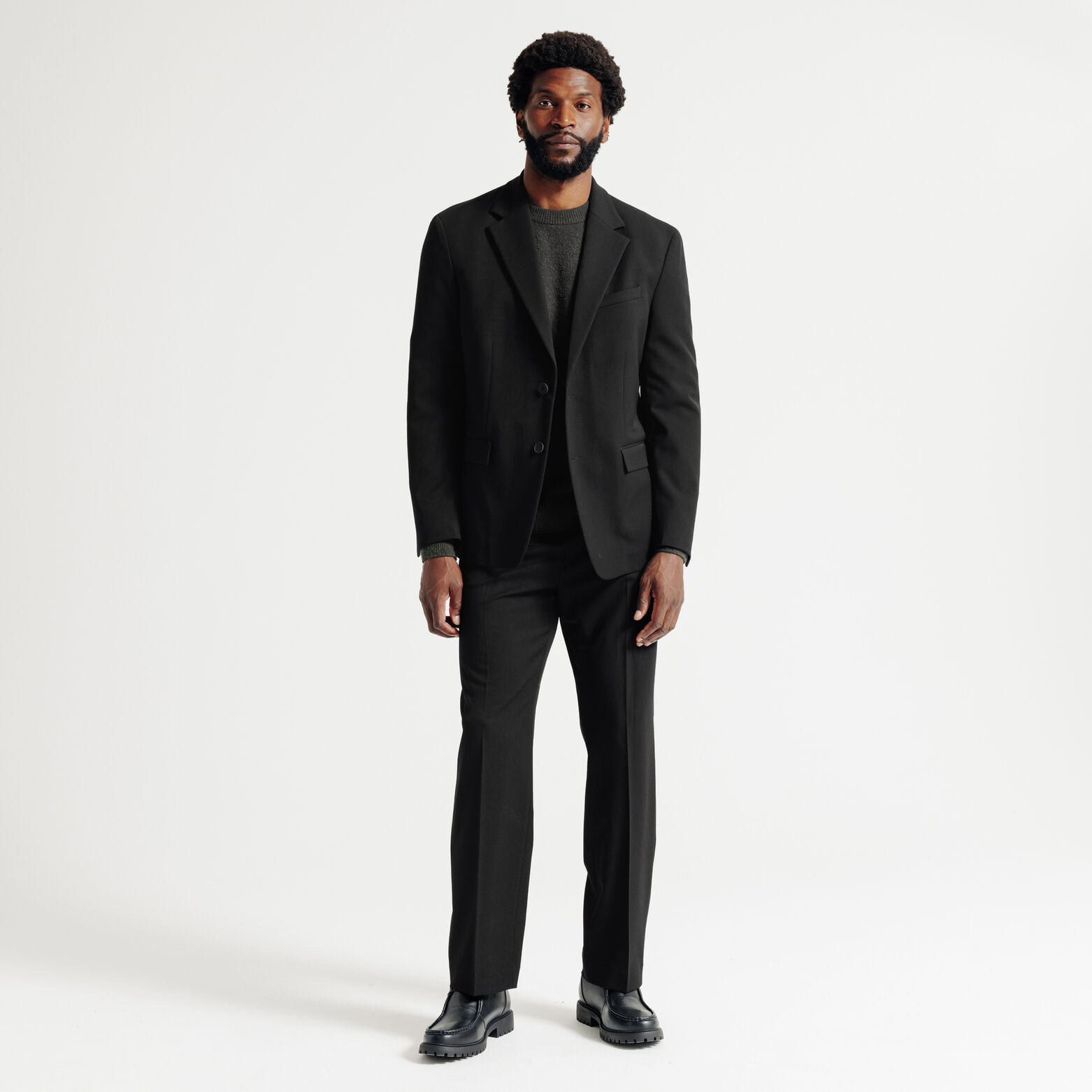 Loose fit kostuumvest