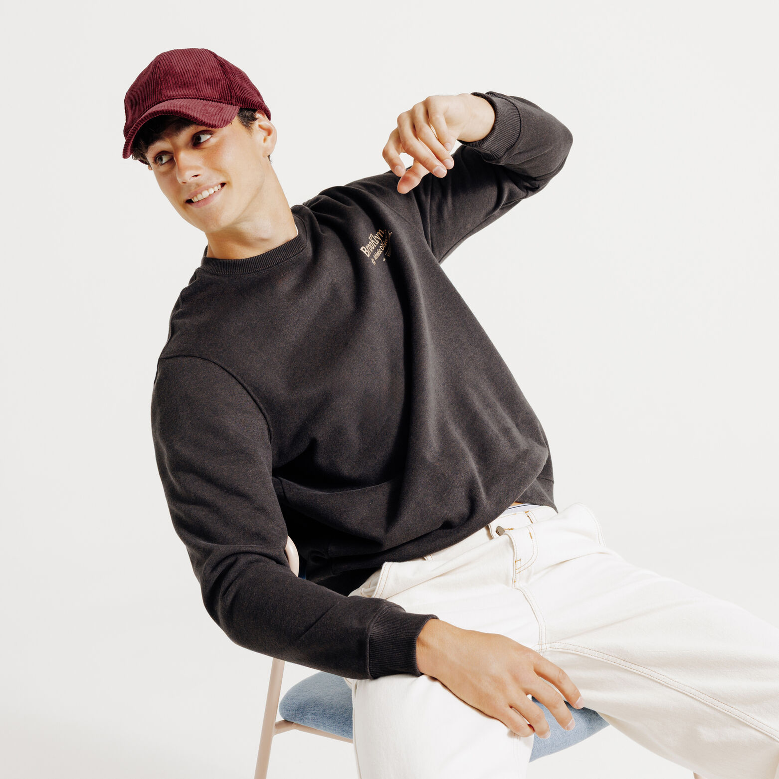 Casquette en velours