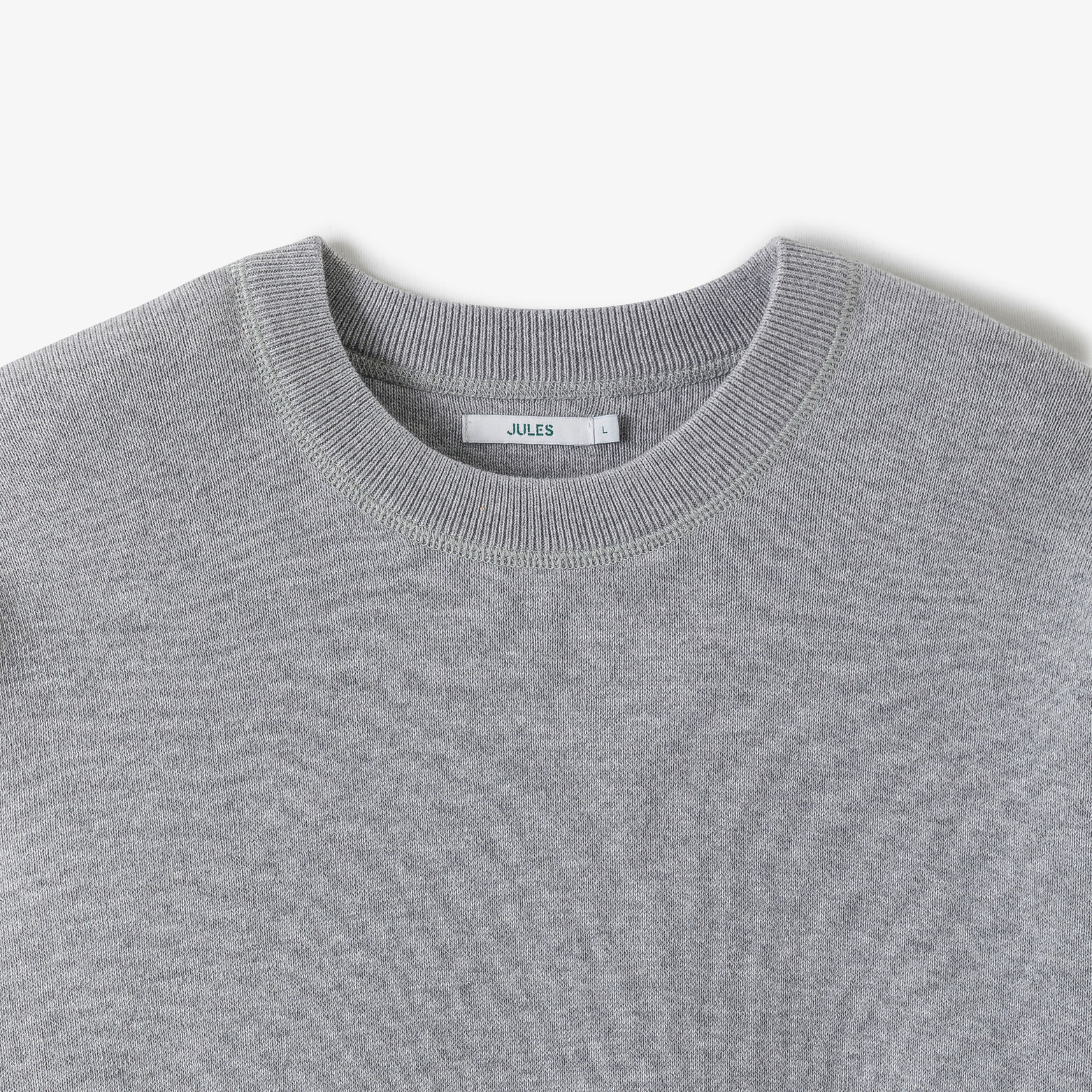 Pull col rond relax tricotage jacquard