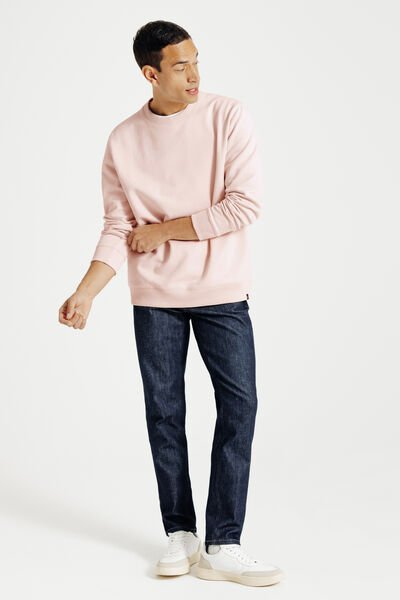 Sweat col rond uni