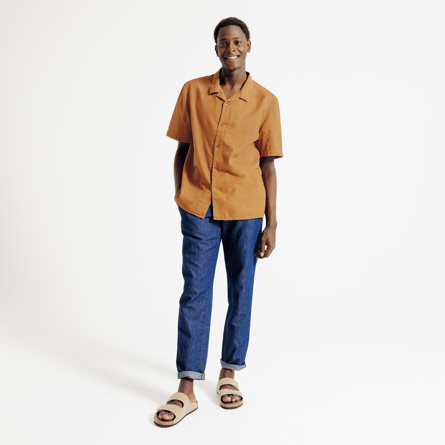 Effen hemdje in linnen