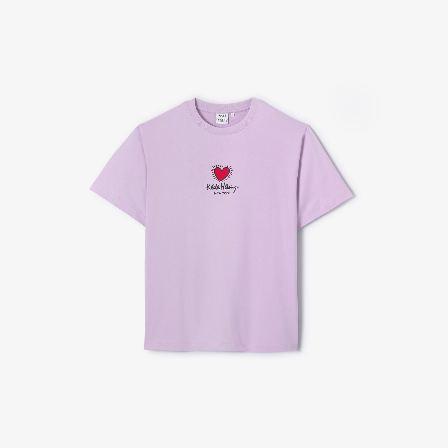 Tee shirt imprim&eacute; devant dos licence Keith Haring