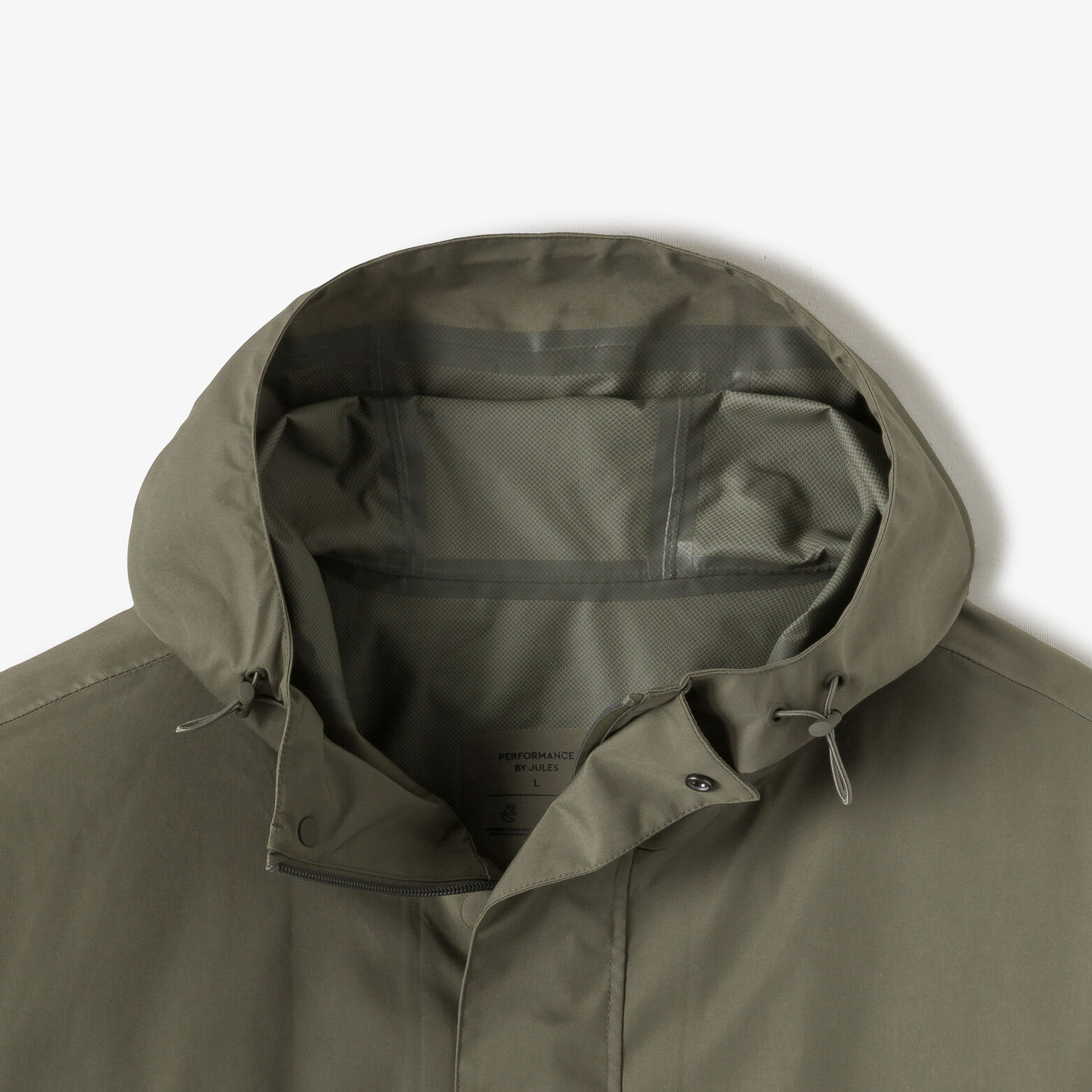Parka courte waterproof &agrave; capuche