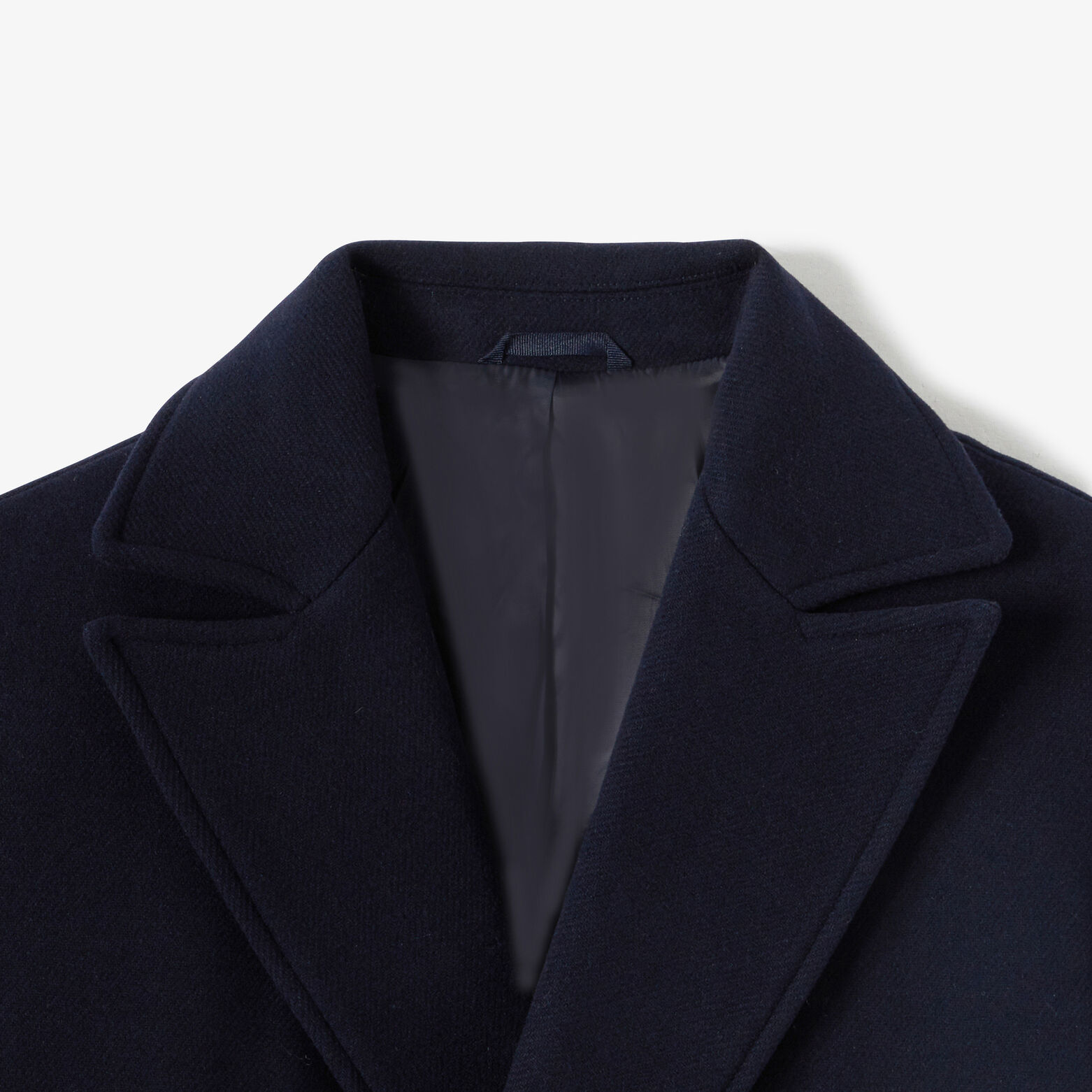 Manteau long hiver crois&eacute;