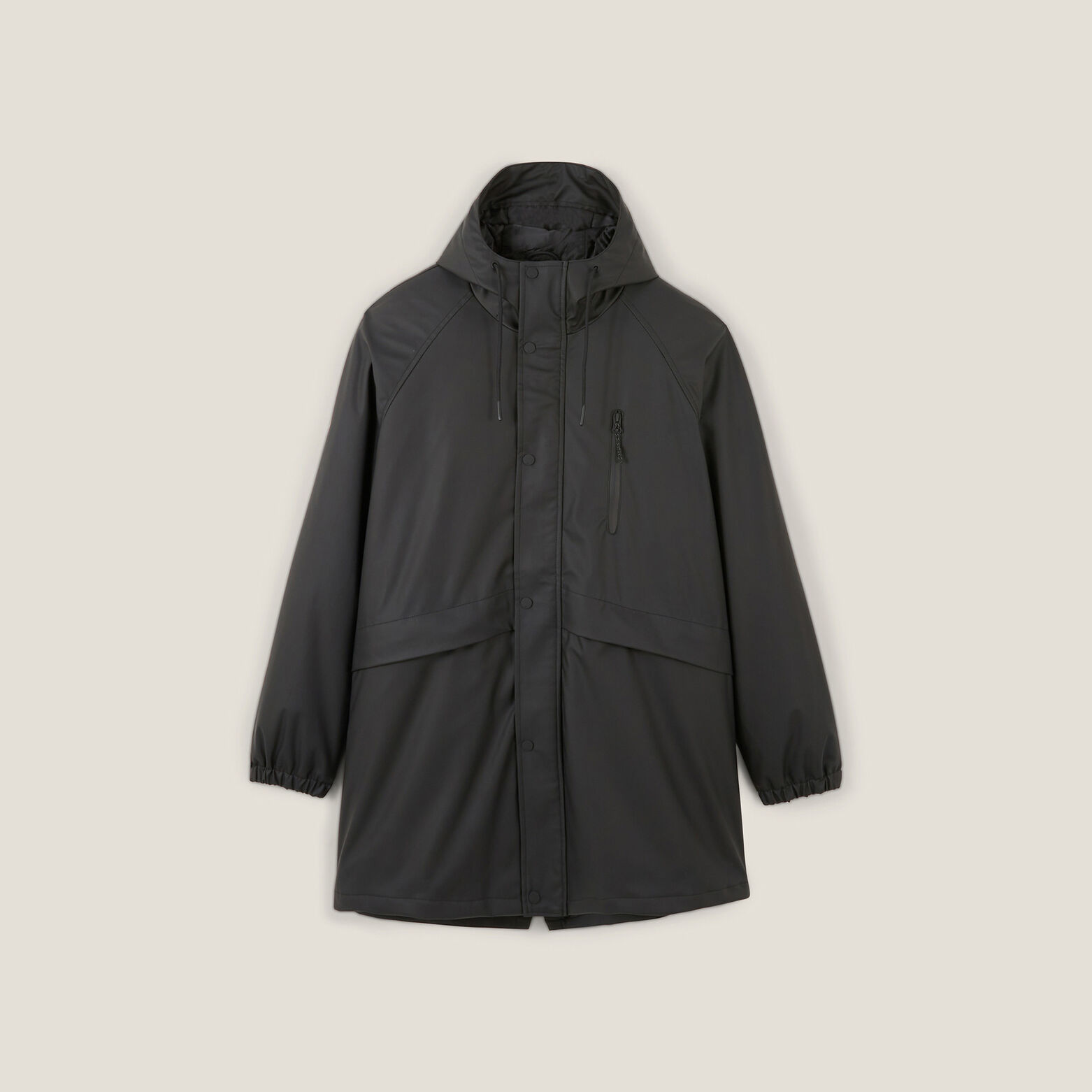 Parka longue &agrave; capuche