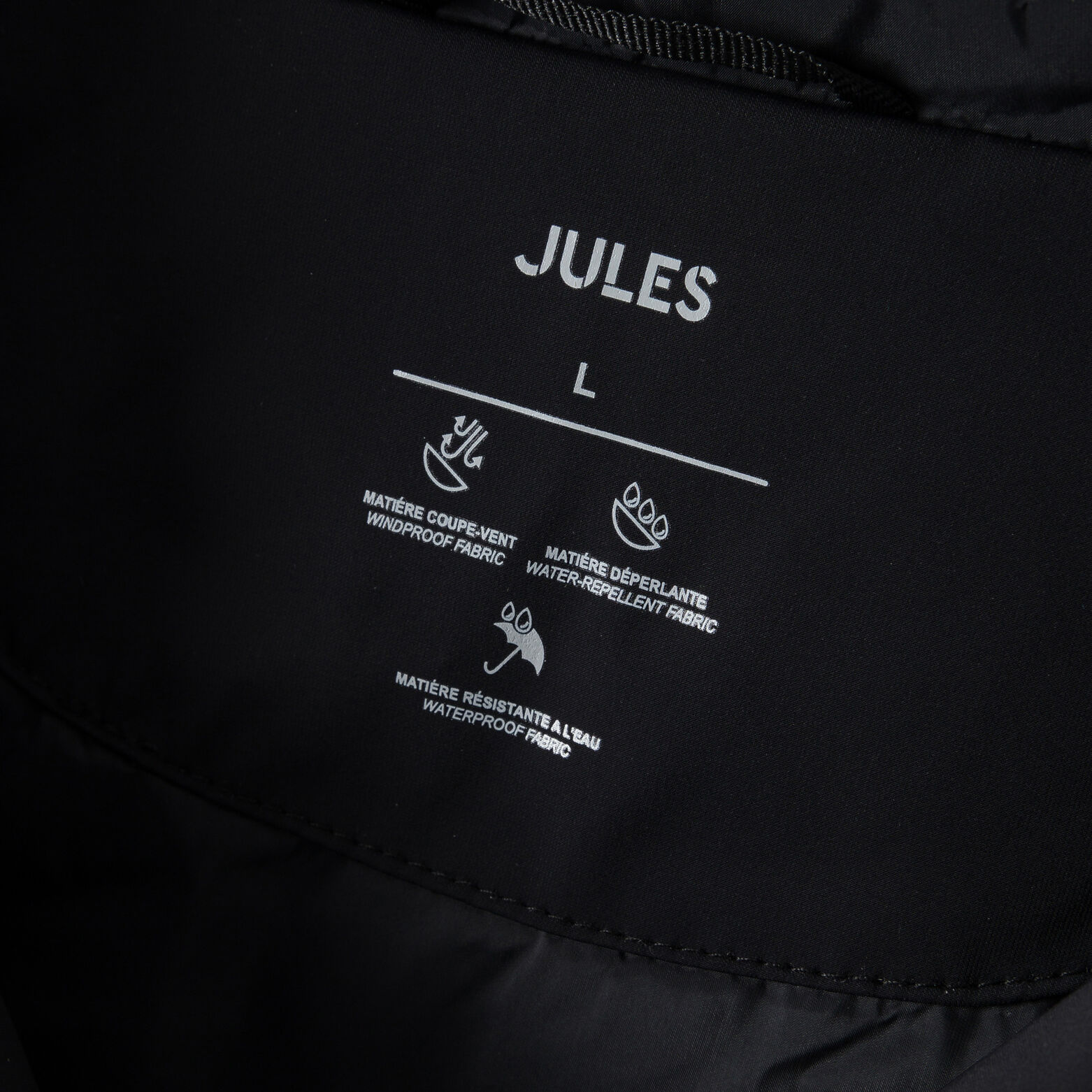 Blouson &agrave; capuche zipp&eacute;