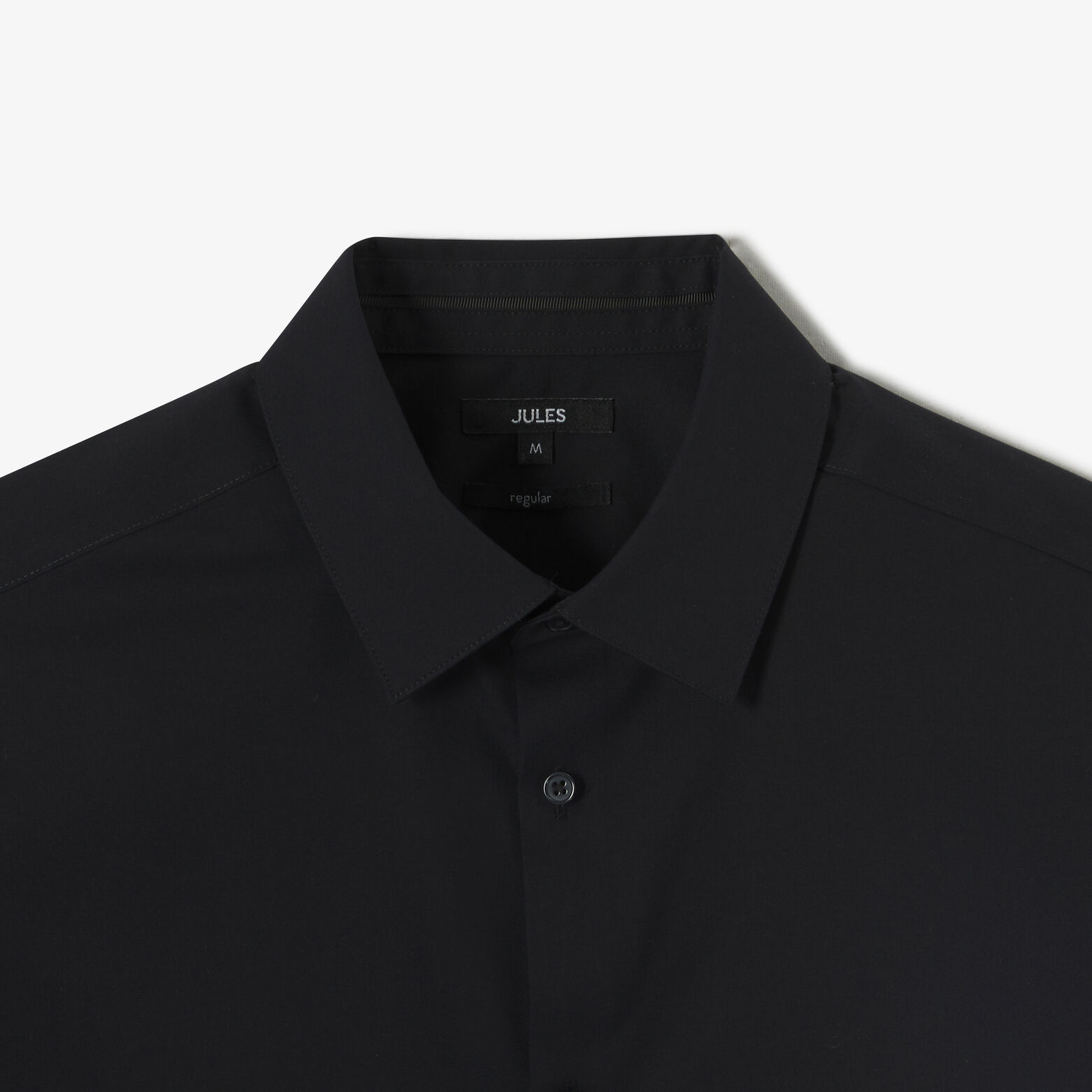 Chemise sans repassage en coton regular