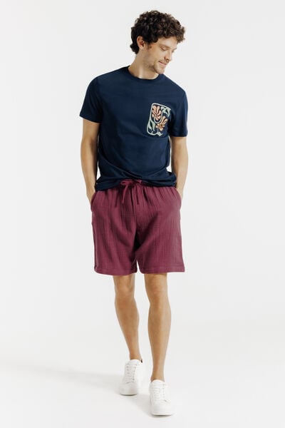 Short en gaze de coton