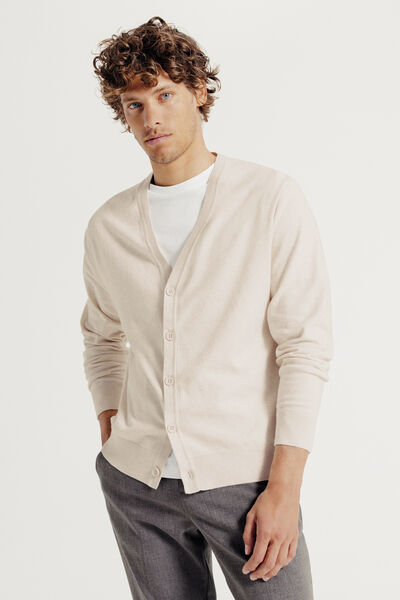 Cardigan boutonn&eacute;