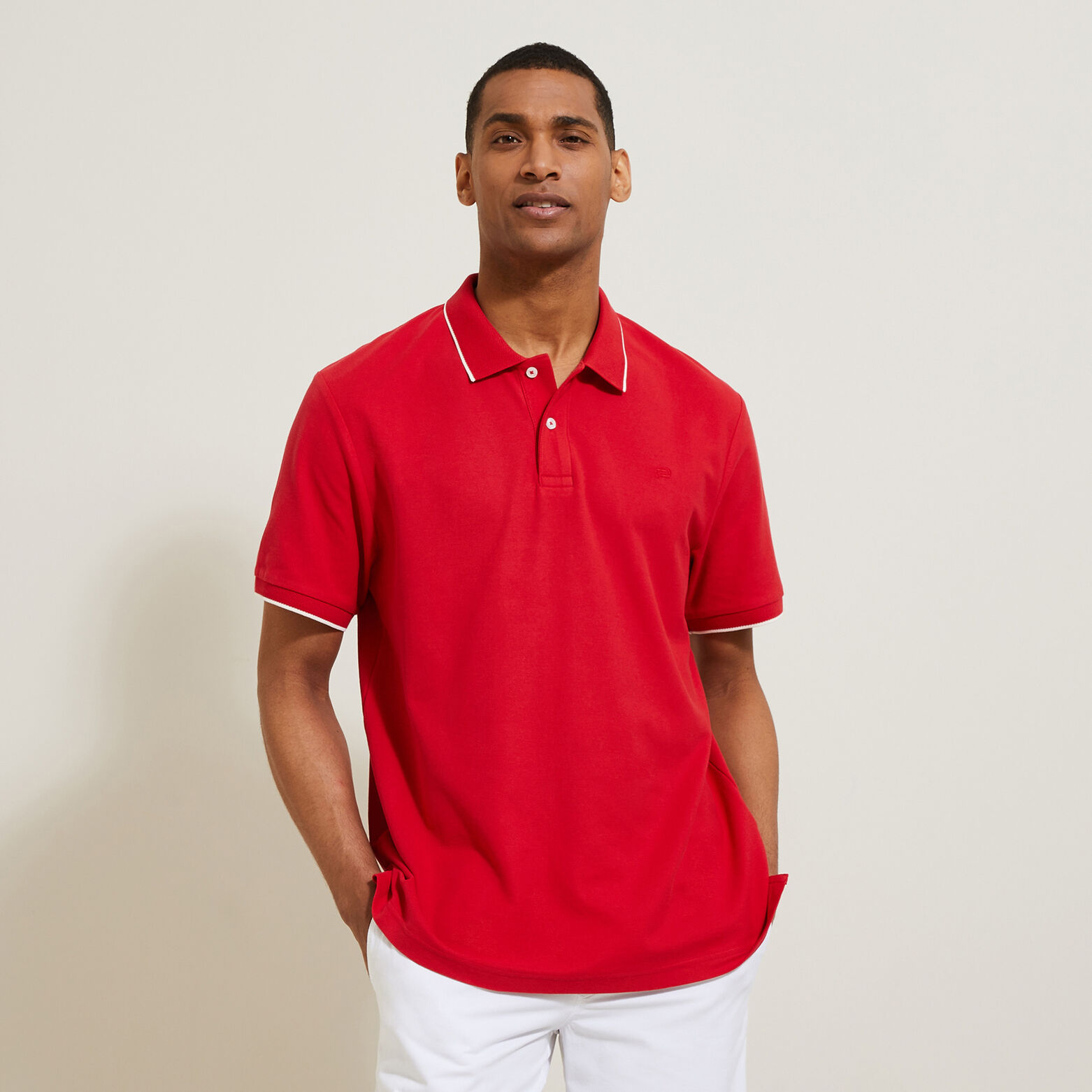 Polo manches courtes uni "le parfait by JULES"