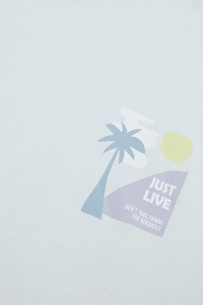 Tee shirt imprim&eacute; en molleton