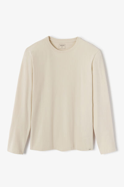 Tee shirt manches longues mati&egrave;re douce