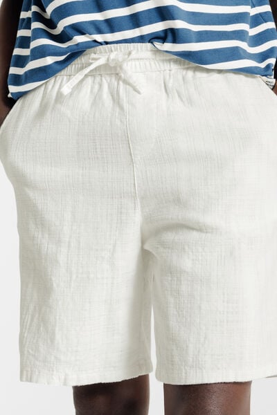 Bermuda taille &eacute;lastiqu&eacute;e