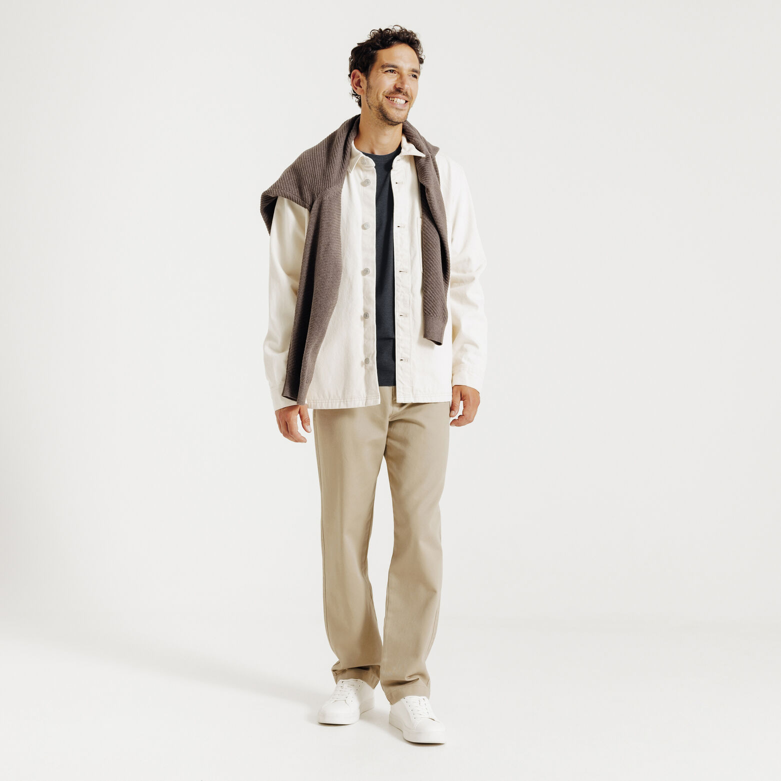 Tee shirt manches longues mati&egrave;re douce