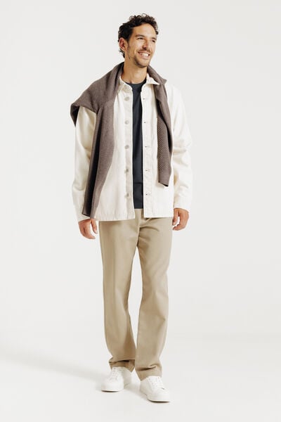 Tee shirt manches longues mati&egrave;re douce